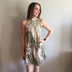 S Halter swing dress